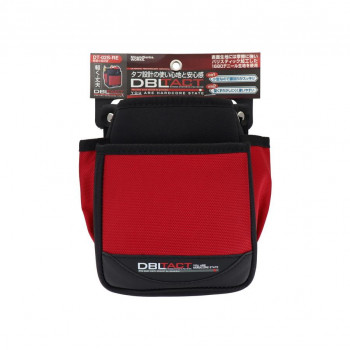 DBLTACT 2段腰袋 レッド DT-02S-RE 581815