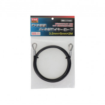 TRAD PVC被覆ワイヤ SUSコース 3.2×5 2m THW-3252C 360625