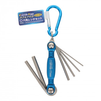 CSK 6PC カラビナ付ヘクス ミリ CHX-62 820076