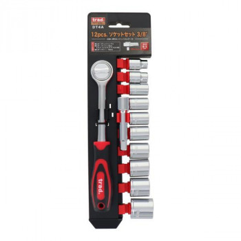 trad 12pcsソケットセット 3/8 DT4A 000120