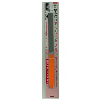 ツボサン　共柄アルミ用ヤスリ(単目:平)　150mm　AU-1　342658