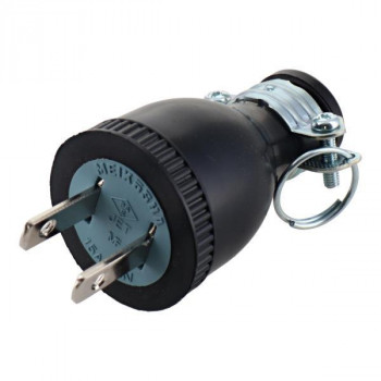 H&H ゴムプラグ(2P) 15A×125V HP-1 431401