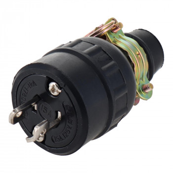 H&H 引っ掛けゴムプラグ 15A×125V HP-6 431406