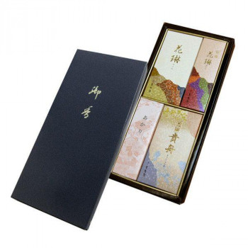 薫寿堂 花琳・ルビ-宝アソート 短寸6把入木箱 2000