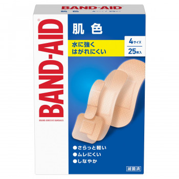 バンドエイド 肌色 4サイズ 25枚 829848