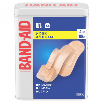バンドエイド 肌色 4サイズ 50枚 829849