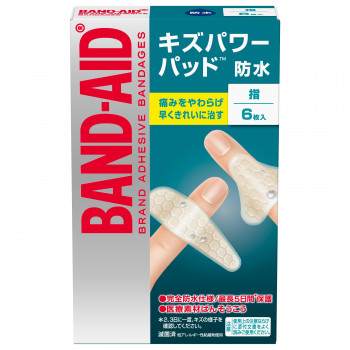 バンドエイド キズパワーパッド 指用 6枚入 292192