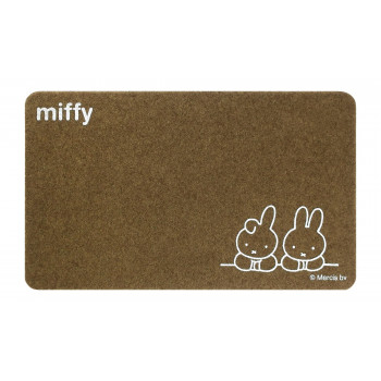 miffy 屋内・屋外兼用玄関マット ミッフィーとダーン