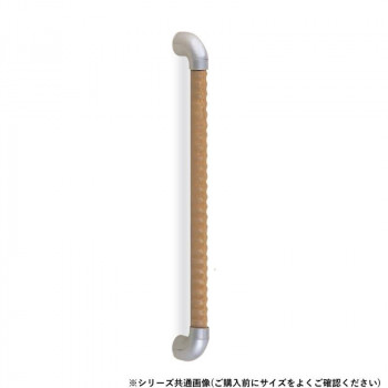 シロクマ トリプルディンプル手すり シルバー/Lオーク BR-557 400mm