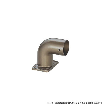 シロクマ　E形エンドエルボ(左) アンバー BR-120L　32φ
