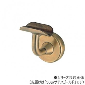シロクマ　L軸CDブラケット受 サテンゴールド BR-12　38φ