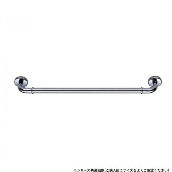 シロクマ　丸棒ニギリバー クローム NO-752　600mm