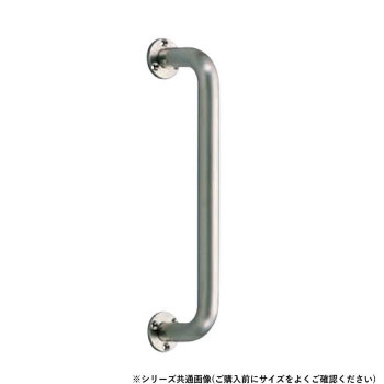 シロクマ　丸棒ニギリバー(32φ) ヘアーライン NO-804　600mm