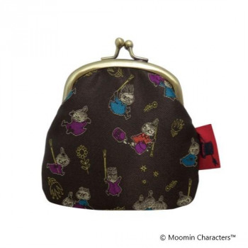MOOMIN ムーミン ジャガードがま口財布 らくがき MM-7858