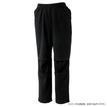 ケアファッション 座・ビューティフォーニットパンツ(婦人) ブラック M 82093911