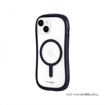 iPhone 15 ハイブリッドケース 「ViAMO charge」 ミッドナイト LN-IM23VMCMBK