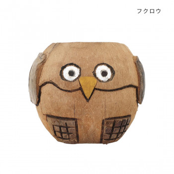 ココナツプランター フクロウ 19223021022