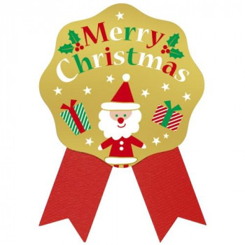 タカ印 ギフトシール Merry Christmas 22-4056 100片