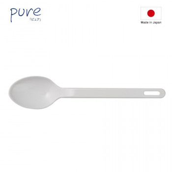 豊琺瑯 pure ピュア・ホーローデザートスプーン WT PU-213-WT