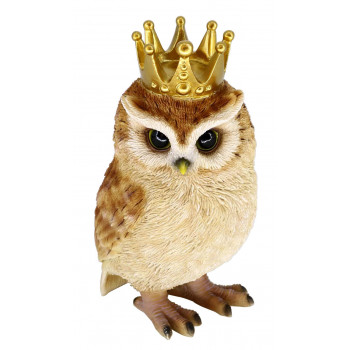 フクロウオーナメント 王冠 14160