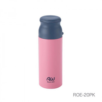 ステンレス製サプリメントマグボトル200ml ピンク ROE-20PK