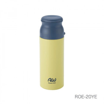 ステンレス製サプリメントマグボトル200ml イエロー ROE-20YE