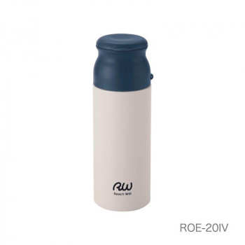 ステンレス製サプリメントマグボトル200ml アイボリー ROE-20IV