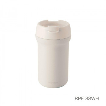 ステンレス製CAFEダイレクトマグボトル 380ml ホワイト RPE-38WH