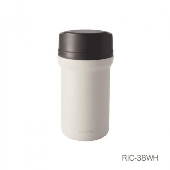 ステンレス製CAFEマグボトル 380ml ホワイト RIC-38WH