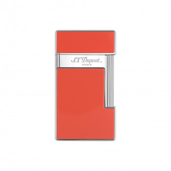 S.T. Dupont　エス・テー・デュポン スリミー ライター コーラルラッカー＆クローム 028006