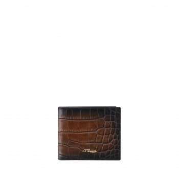 S.T. Dupont　エス・テー・デュポン ル・グラン アトリエ 2つ折り財布 6cc ハバナ 190477