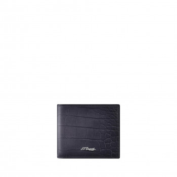 S.T. Dupont　エス・テー・デュポン ル・グラン アトリエ 2つ折り財布 6cc ブラック 190577