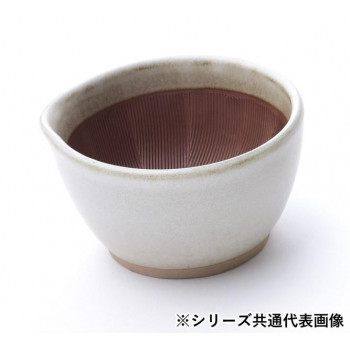 もとしげすり鉢 単品 白マット 小(11cm)