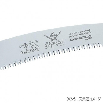 神沢精工 SAMURAI(サムライ) 枝打ち鋸 一番シリーズ 一番替刃270mm GC-271-LH