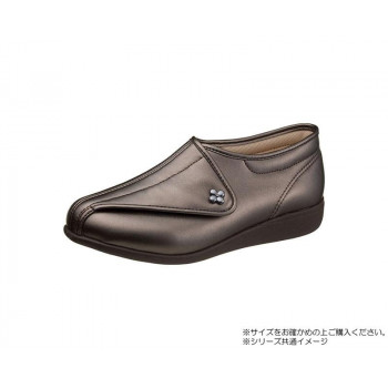 アサヒシューズ 快歩主義 L011 22cm ブロンズスムース KS21044-SM