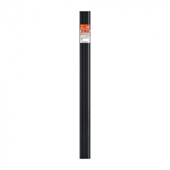 テープ付ABSモール2号10P M-T1210P(BK)
