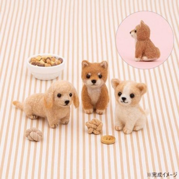 ハマナカ アクレーヌキット 犬の赤ちゃん H441-635