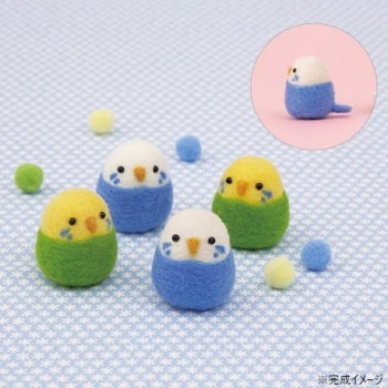 ハマナカ アクレーヌキット セキセイインコの赤ちゃん H441-636