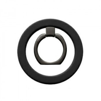 MagSafe対応 スマートフォンリング「MAGTUS」Ring Slim ライトブラック　LN-SMRG08LBK