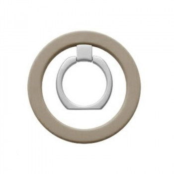 MagSafe対応 スマートフォンリング「MAGTUS」Ring Slim グレージュ　LN-SMRG08GG