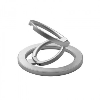 MagSafe対応「MAGTUS」Ring Multi Stand マットシルバー　LN-SMRG10SV