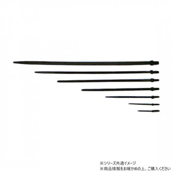 チップトップ 結束バンド 黒 全長152MM 100本入り MCB-150B