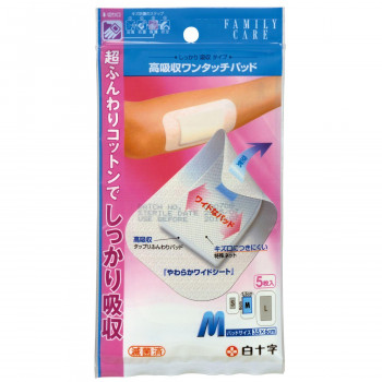 FAMILY CARE 高吸収ワンタッチパッド M 5枚入 843416