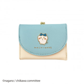 ちいかわ 口金財布 ブルー(ハチワレ) CHI3-2