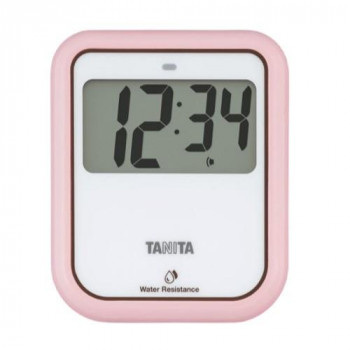 TANITA タニタ 非接触タイマー 洗えるタイプ ピンク TD-422