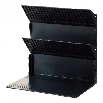 LIHIT LAB.(リヒトラブ) 1冊でも倒れないブックスタンド A4 ブラック A-3577-24