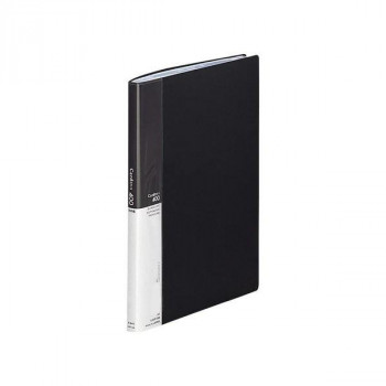 LIHIT LAB.(リヒトラブ) 名刺ホルダー Card EX・S A4 S型(タテ型) 黒 400カード A-945