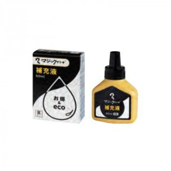 寺西化学工業　マジック補充液　60ml　油性　黒　MHJ60J-T1