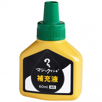 寺西化学工業　マジック補充液　60ml　油性　緑　MHJ60J-T4