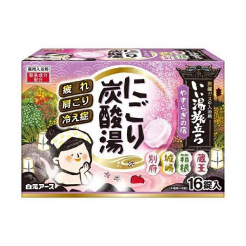 いい湯旅立ち にごり炭酸湯 やすらぎの宿 16錠入 222361